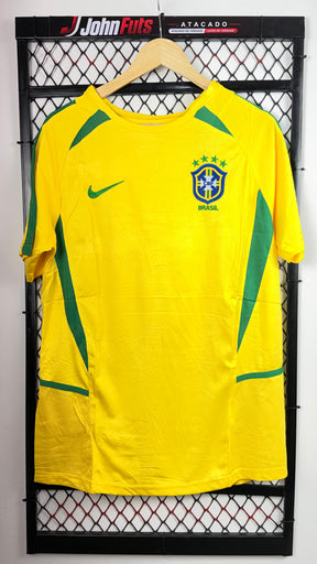 Camisa Brasil Retrô 2002 Home - Masculina