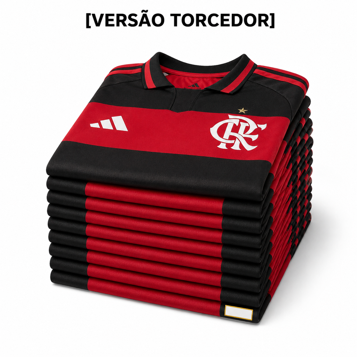 Grade Fechada Flamengo Home Torcedor Masculino- 12 Peças
