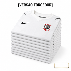 Grade Fechada Corinthians Away Torcedor Masculino- 12 Peças