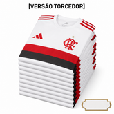 Grade Fechada Flamengo Away Torcedor Masculino- 12 Peças