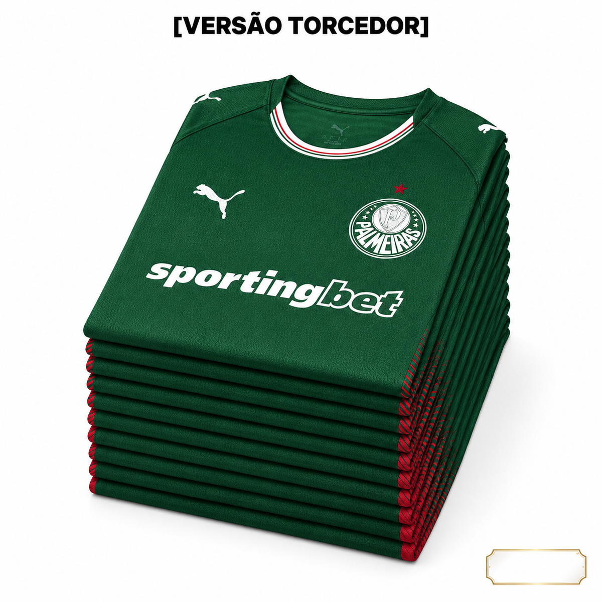 Grade Fechada Palmeiras Home Torcedor Masculino- 12 Peças