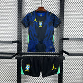 Kit Infantil Brasil Away 26/27 - Azul