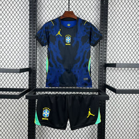 Kit Infantil Brasil Away 26/27 - Azul