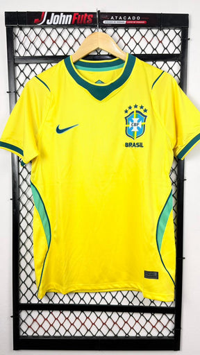 Camisa Brasil Home 26/27 Torcedor Masculina - Amarela