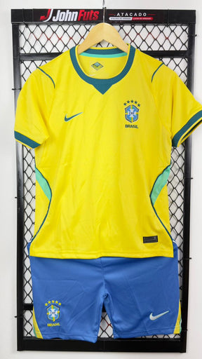 Kit Infantil Brasil Home 26/27 - Amarela