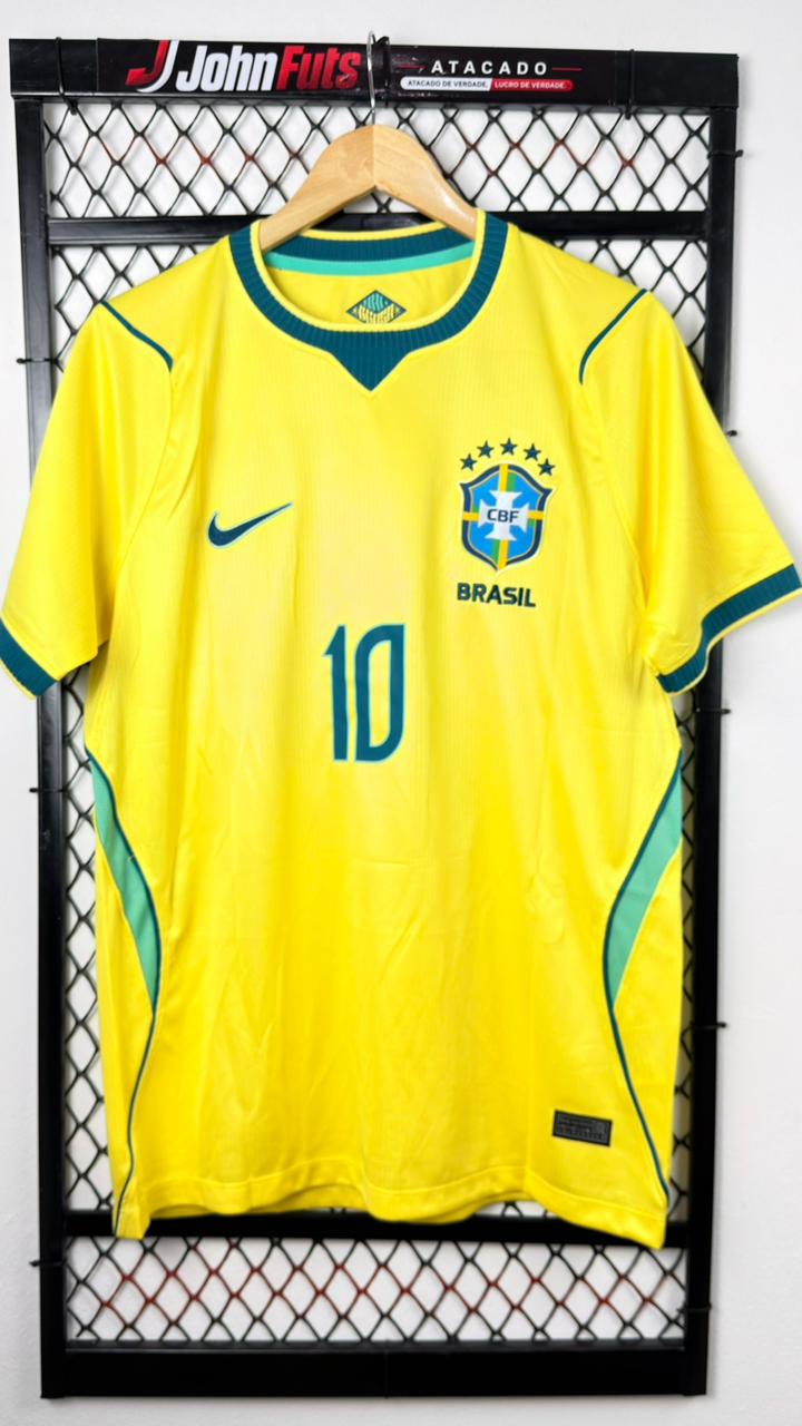 Camisa Brasil 26/27 - Neymar 10 Torcedor Masculina